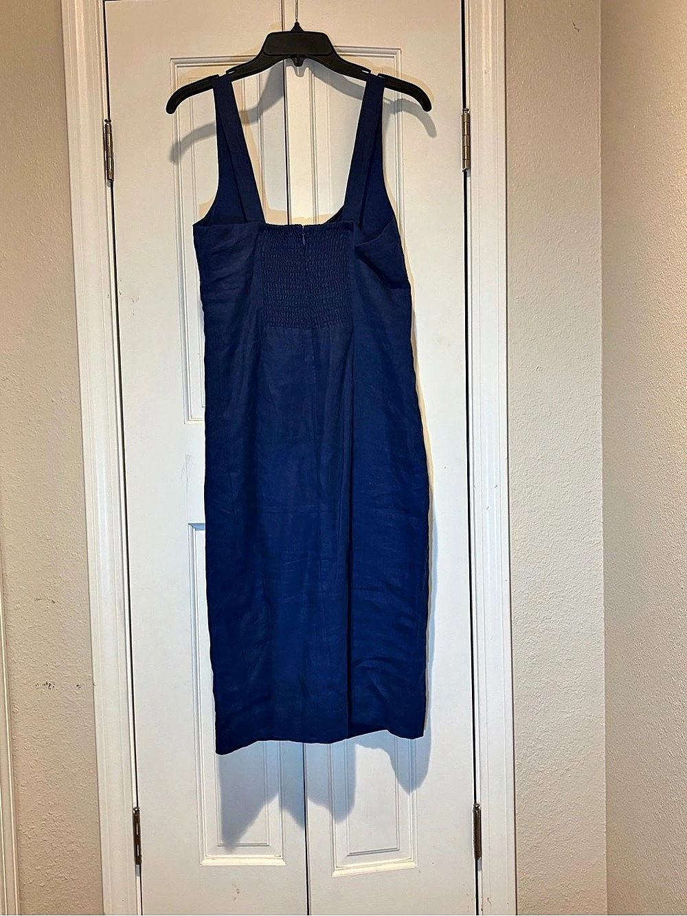 Reformation Midi Bodycon Dress in Blue Size 6 Like New - Picture 4 of 8